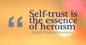 self trust